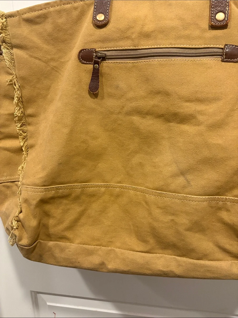Myra Bag Tote Bag with Pony Hair